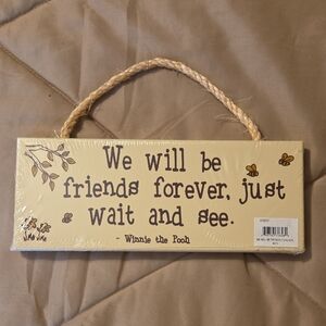 Cream Wall Decor Sign